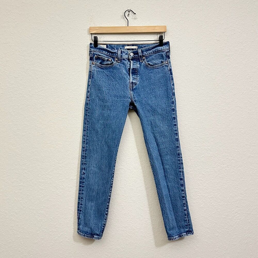 Levi's Blue Ankle & Cropped Jeans